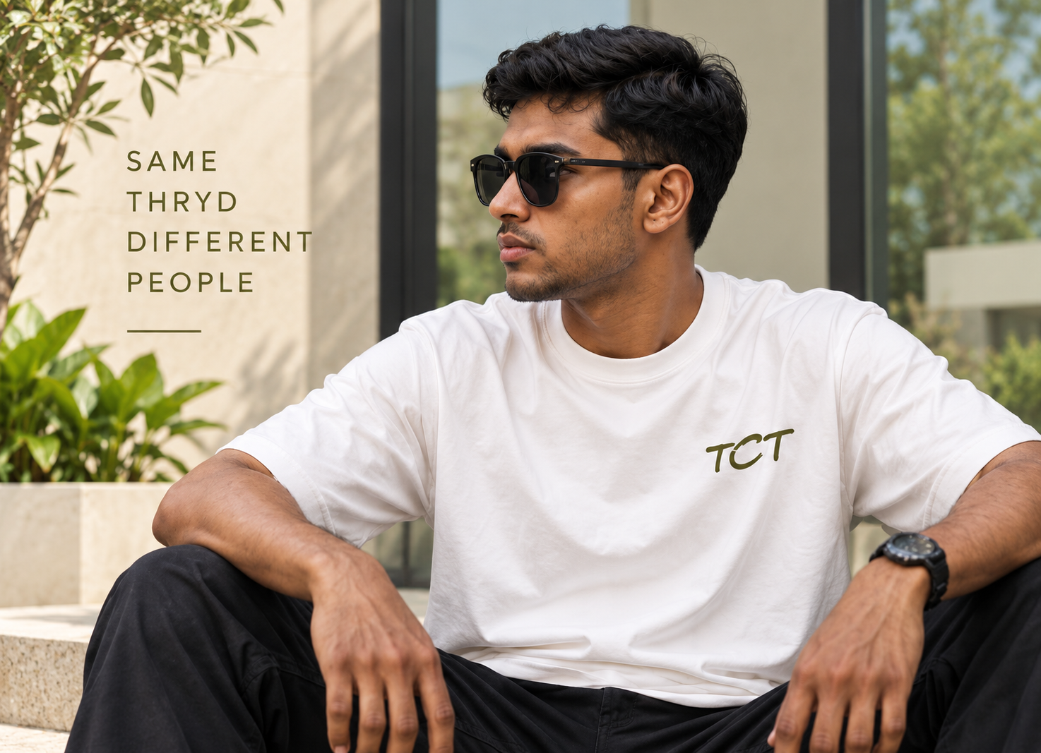 TCT Signature Oversized T-Shirt | 100% Cotton | Unisex